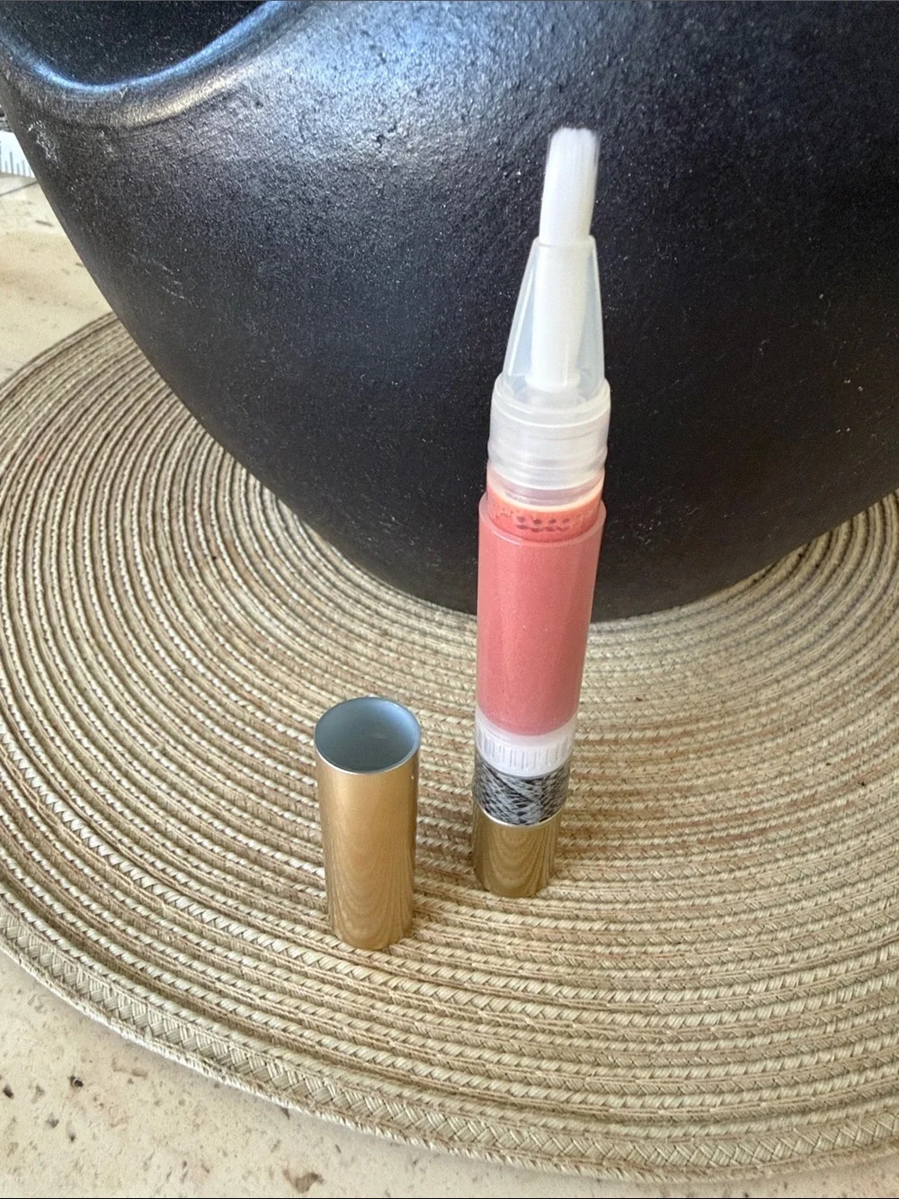 Mally Beauty Raspberry Rose Pink Shimmer Lip Gloss